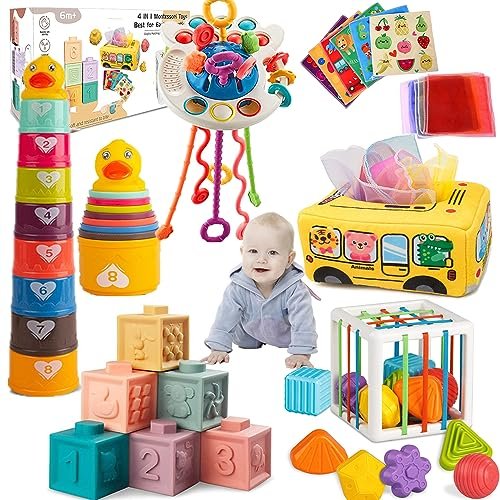 Top 5 Montessori Toys on Amazon That Boost Baby Development